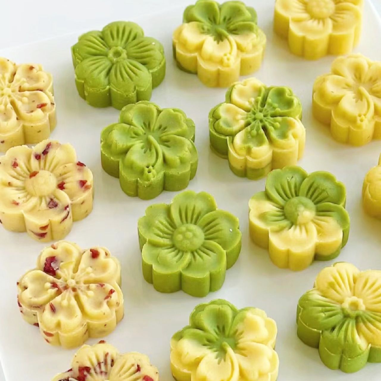 绿豆糕板栗糕传统绿豆沙零食老式独立休闲包装冰沙糕点一整箱批发