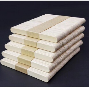 Popsicle Sticks Food Grade Ice Cream Sticks Wooden Round Sticks Ice Cream Sticks Edge Popsicle Mold Ice Cream Sticks Popsicles
