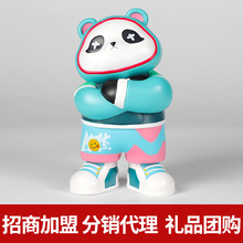 乐萌萌福宝系潮玩盲盒手伴玩具  红潮流塑胶工艺玩具装饰礼品公仔