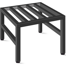 室内户外植物支架重型锻铁底座支架金属植物支架坚固低花架展示架