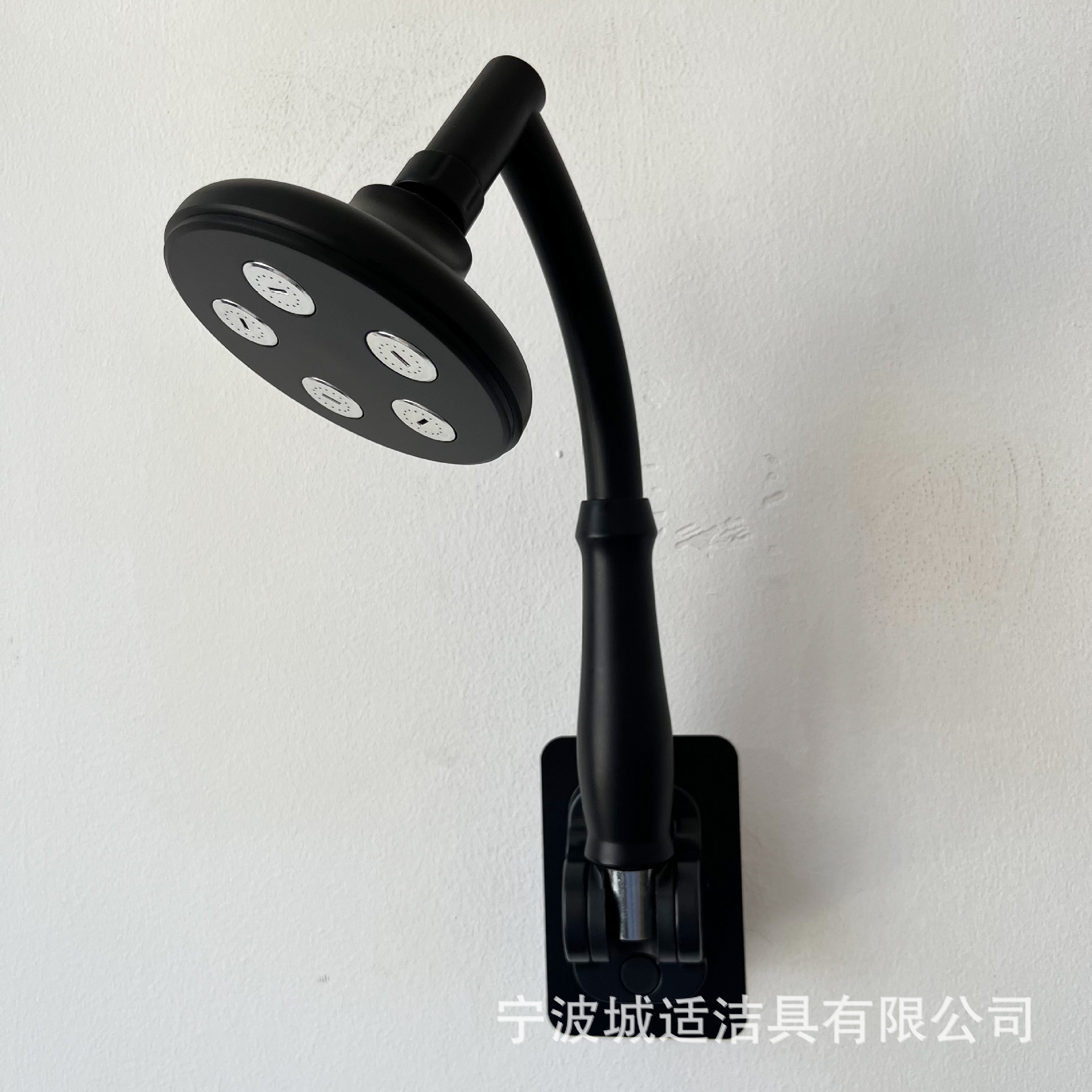 Negro redondo de mano del espray superior pequeño (incluso la cabeza de ducha es también espray superior)