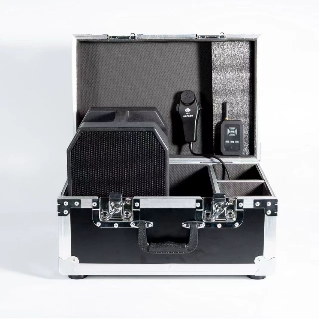 Портативный звуковой отпугиватель сильный звук рассеивает три национальных стандарта сирены звук черный JH-200