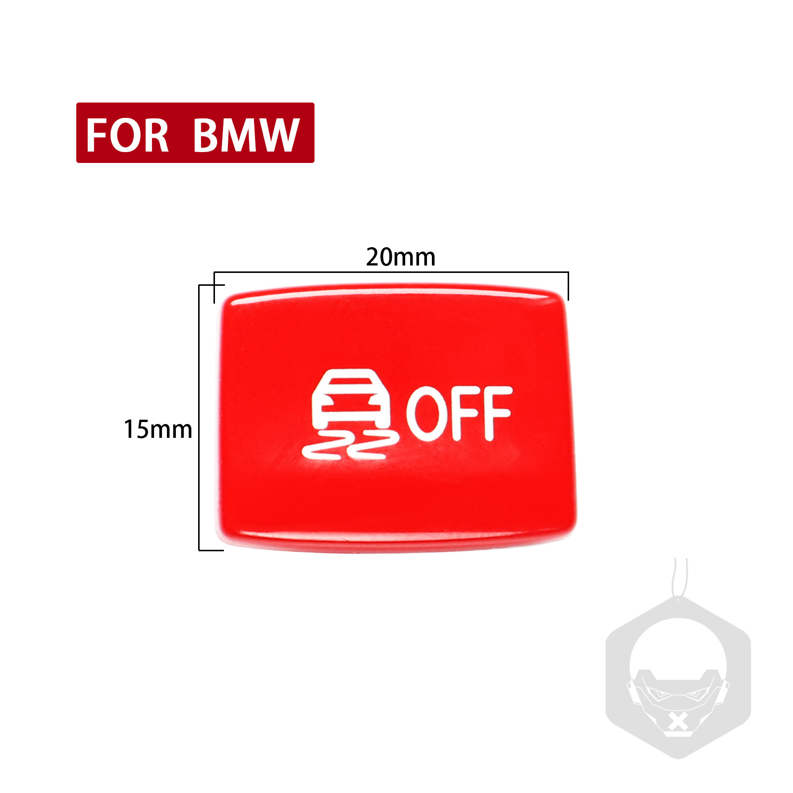 Aplicable al botón de ojo eléctrico de radar BMW Serie 3 Serie 1 Serie 2 Serie 4 botón de modo deportivo control central ESP interruptor antideslizante