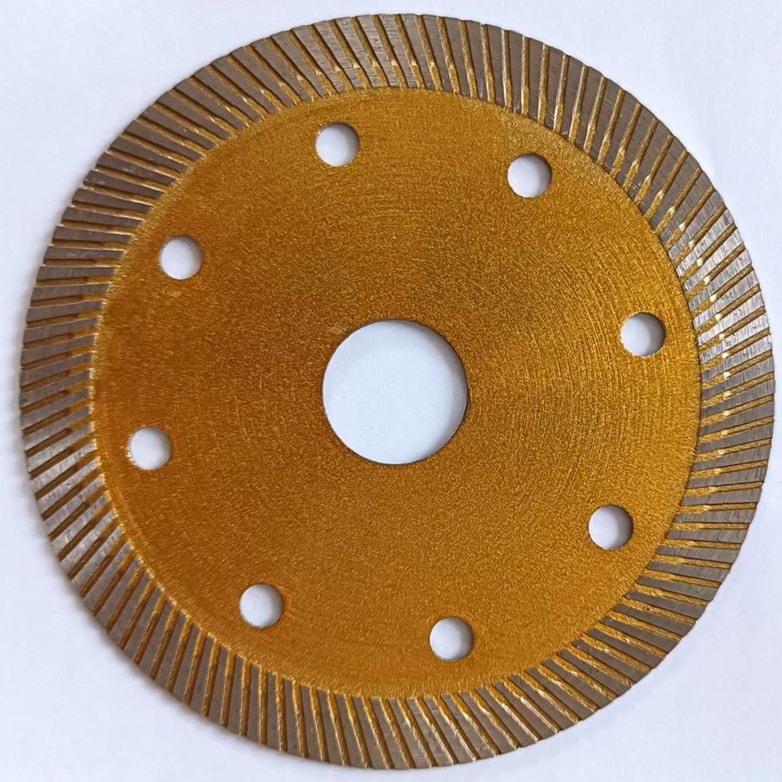 金刚石切割片陶瓷105超薄金钢石细齿波纹瓷砖锯片石材微晶石