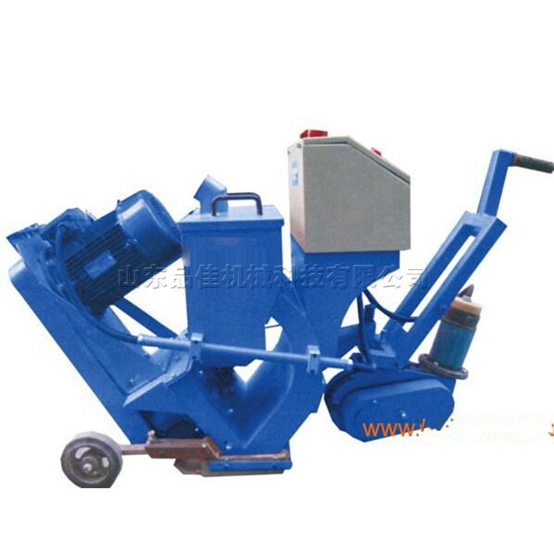 混凝土路面抛机 水平移动式人行横道清理机 混凝土路面打毛设备