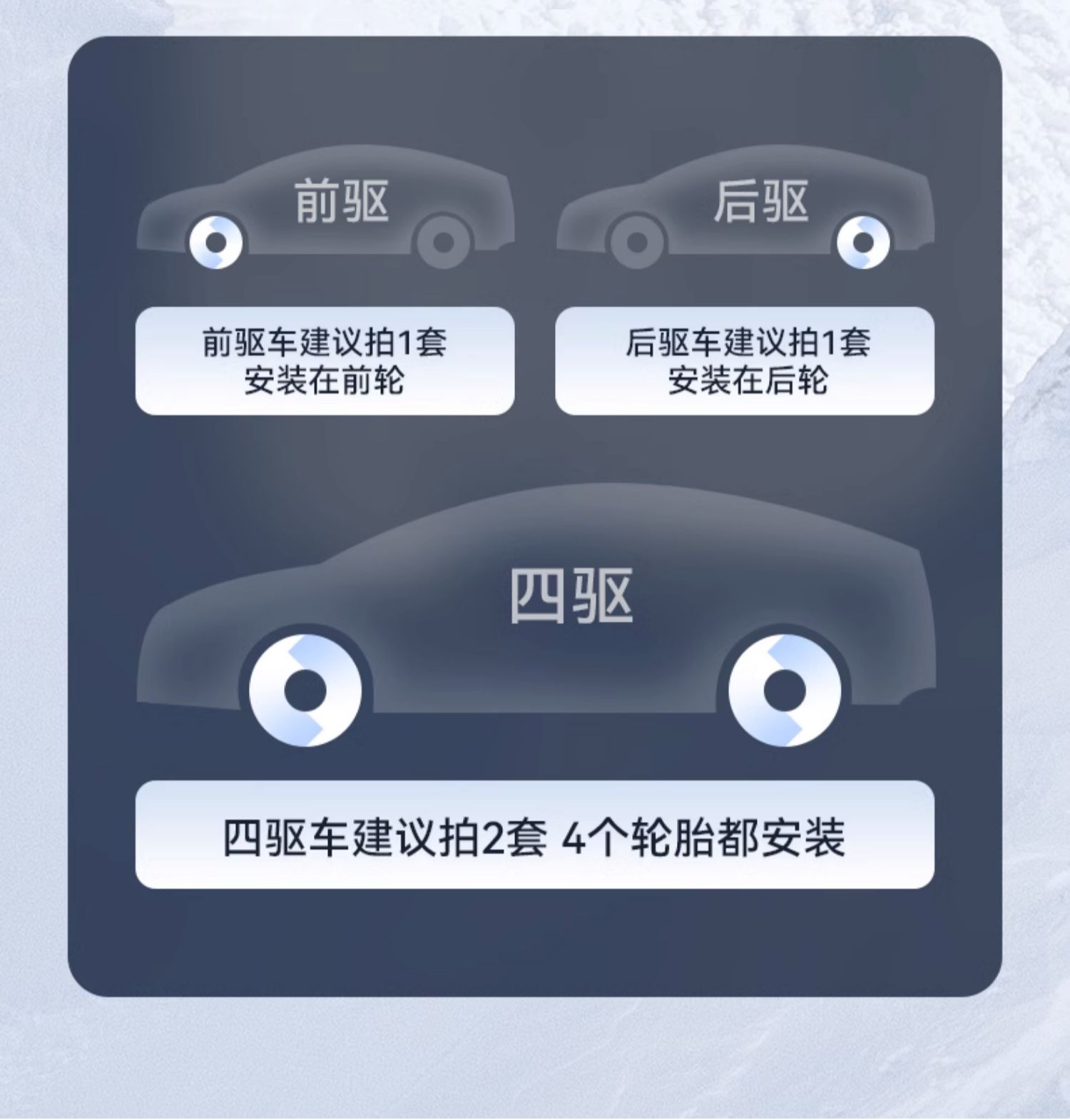 Car tire snow chain off-road car suv universal winter snow does not hurt the tire automatic tightening whistle celebration