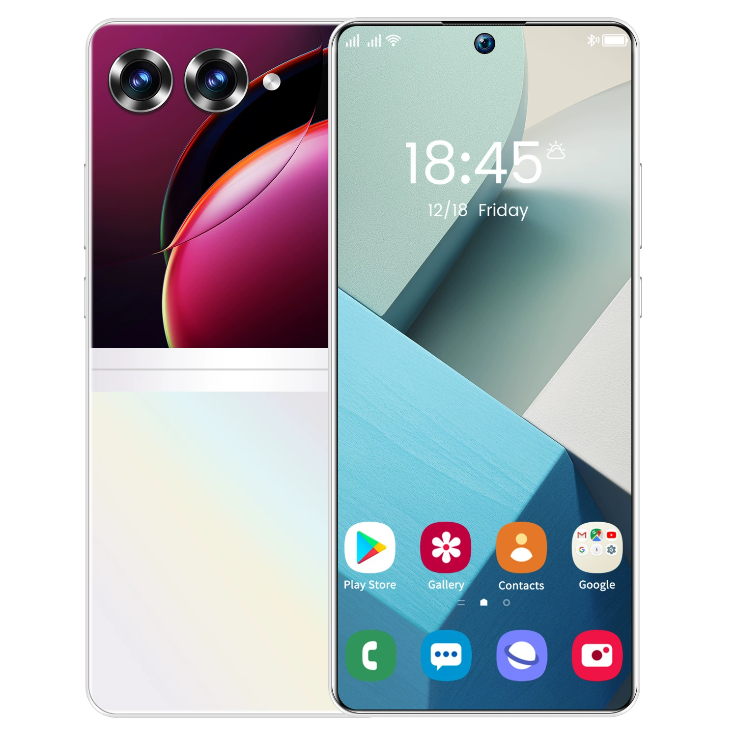 S25 Ultra+ Кросс-бордер смартфон 7.3 дюйма с большим экраном HD 16+1T мобильный телефон источник завода СмартPhone
