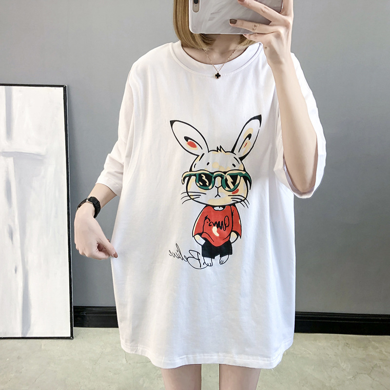 お出かけ用純綿授乳服、おしゃれなホットママ風マタニティTシャツ、春夏半袖ボトムスシャツ、授乳トップス、夏服|undefined