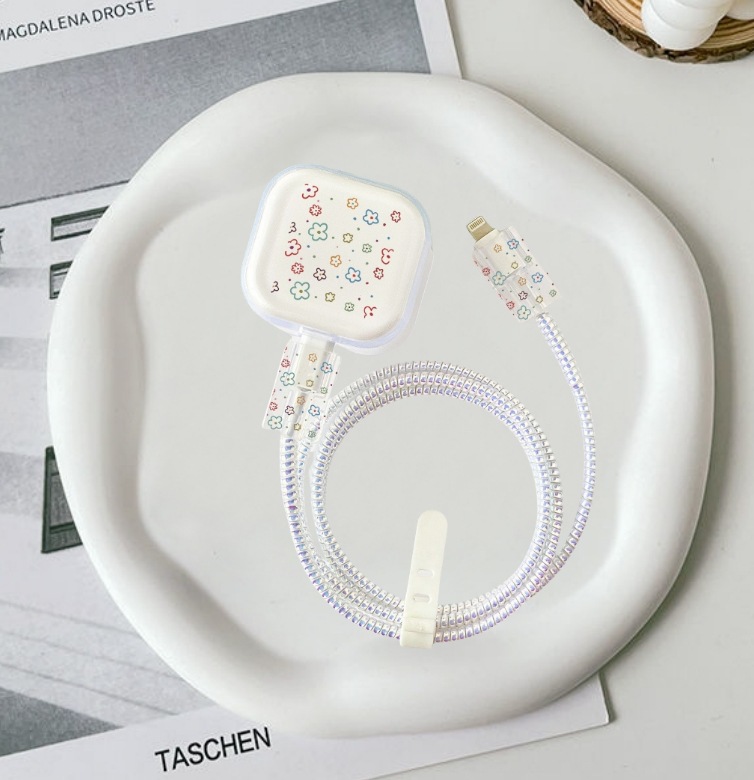 알록달록한 작은 꽃들 [5종세트-큰머리1-작은머리2-보호줄1-끈1]