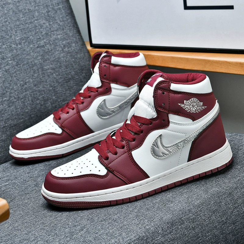 Кроссовки Air Jordan 1, обувь, спортивные высокие универсальные классические кроссовки для отдыха