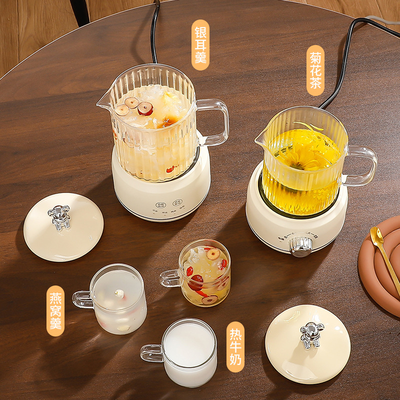 多機能養生ポットプレゼント先生オフィス大容量養生カップ電熱カップ煮花茶湯急須|undefined
