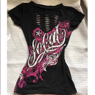 �ļ��͹Ź���Vintage��ɫ���ƶ�T��������ʽ�����@�ݶ�������