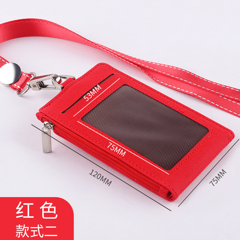 Jinbeisi tarjeta de trabajo cubierta de la tarjeta de identificación tarjeta de acceso al autobús del estudiante insignia Tarjeta de cordón CUBIERTA Cubierta de la tarjeta de fábrica