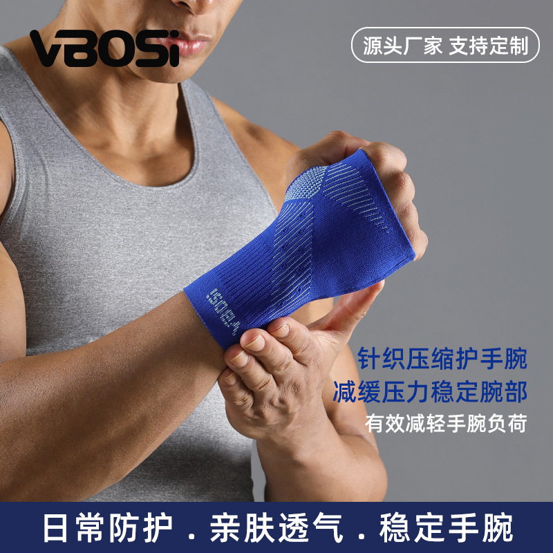 VBOSI Sports Wristband for Daily Wrist Joint Stabilization, Ball Sports Training, Office Work, Pain Prevention, Integrated Palm and Wrist Support, Wholesale