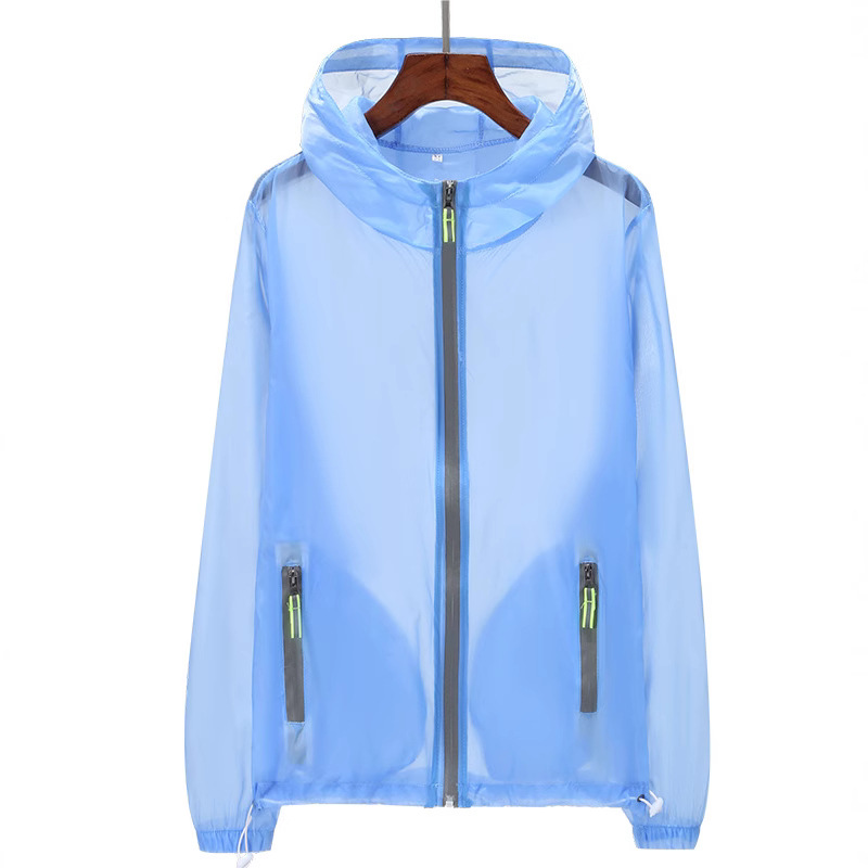 Cremallera reflectante para hombres talla grande ropa de protección solar pareja ropa de piel al aire libre ropa de pesca imagen impresa logo image 3