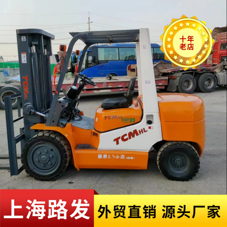 Usado manejo de carretillas elevadoras HeLi 3 toneladas para la venta