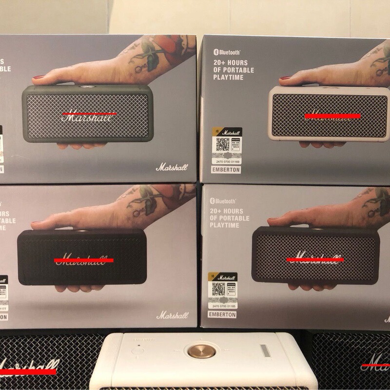 High-end cross-border suitable for EMBERTON bluetooth wireless speaker Marshall audio MARSHALL generation audio
