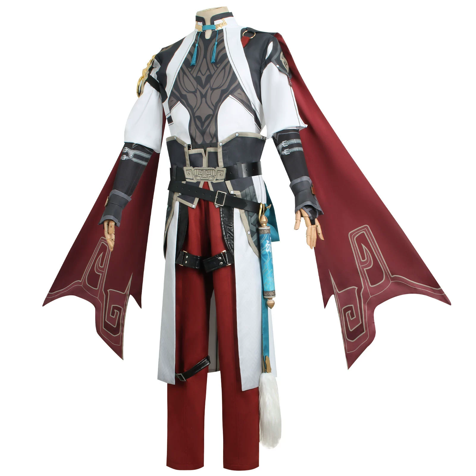 Взрывная звезда небо железная дорога Jingyuan COS одежда Xianzhou Luo Fuyun Cosplay игровая сборка
