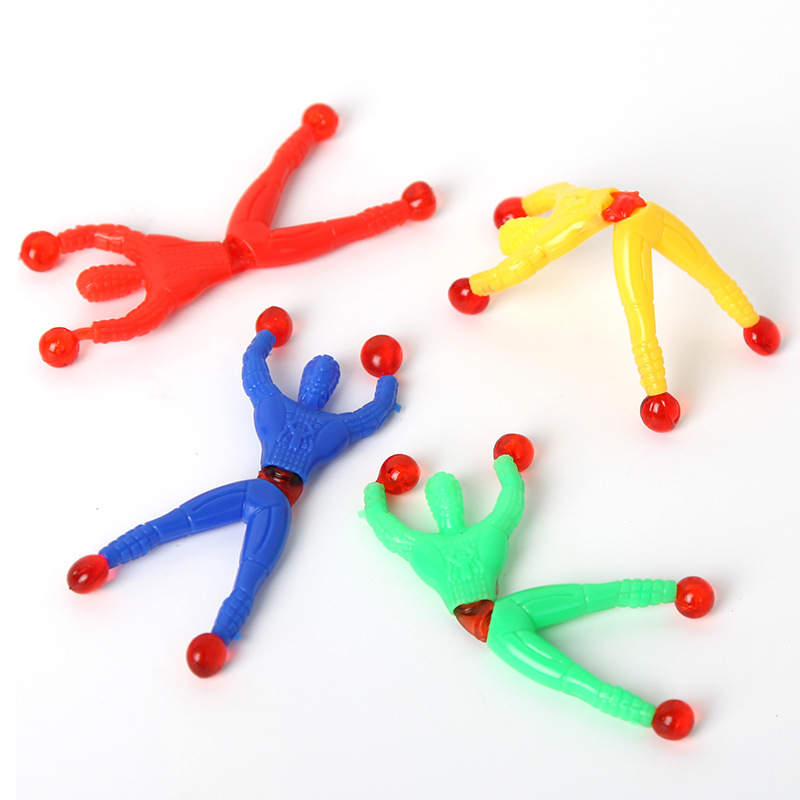 Juguetes de descompresión adhesivos transfronterizos, escalada en pared creativa e interesante, juguetes para niños con martillo meteoro pegajoso para niños medianos y grandes al por mayor
