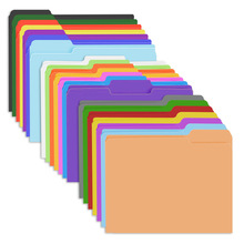 亚马逊马尼拉文件夹加厚源头厂家定制办公收纳爆款热销纸质文件夹