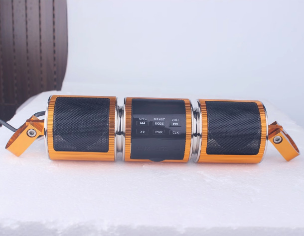 クロスボーダー専用オートバイオーディオMP3 bluetoothラジオライト付き改造ペダル電動車載スピーカーアンプ|undefined