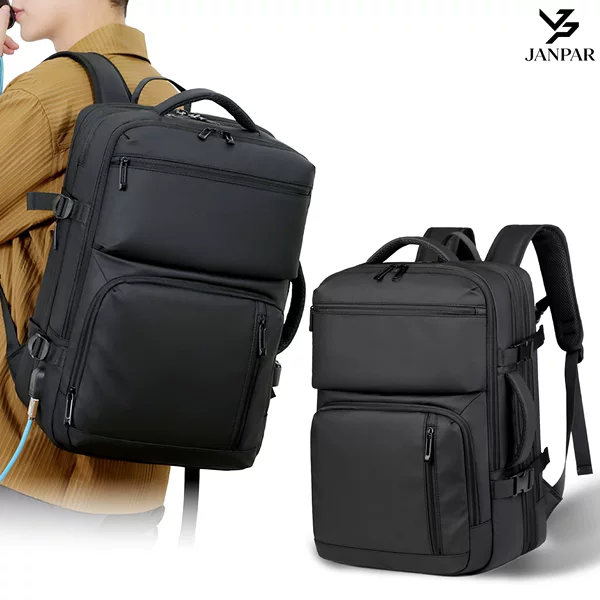 Backpack Large Capacity Men's Backpack High-End Travel Bag Business Commuting Computer Bag Casual Trendy Fashion Bag