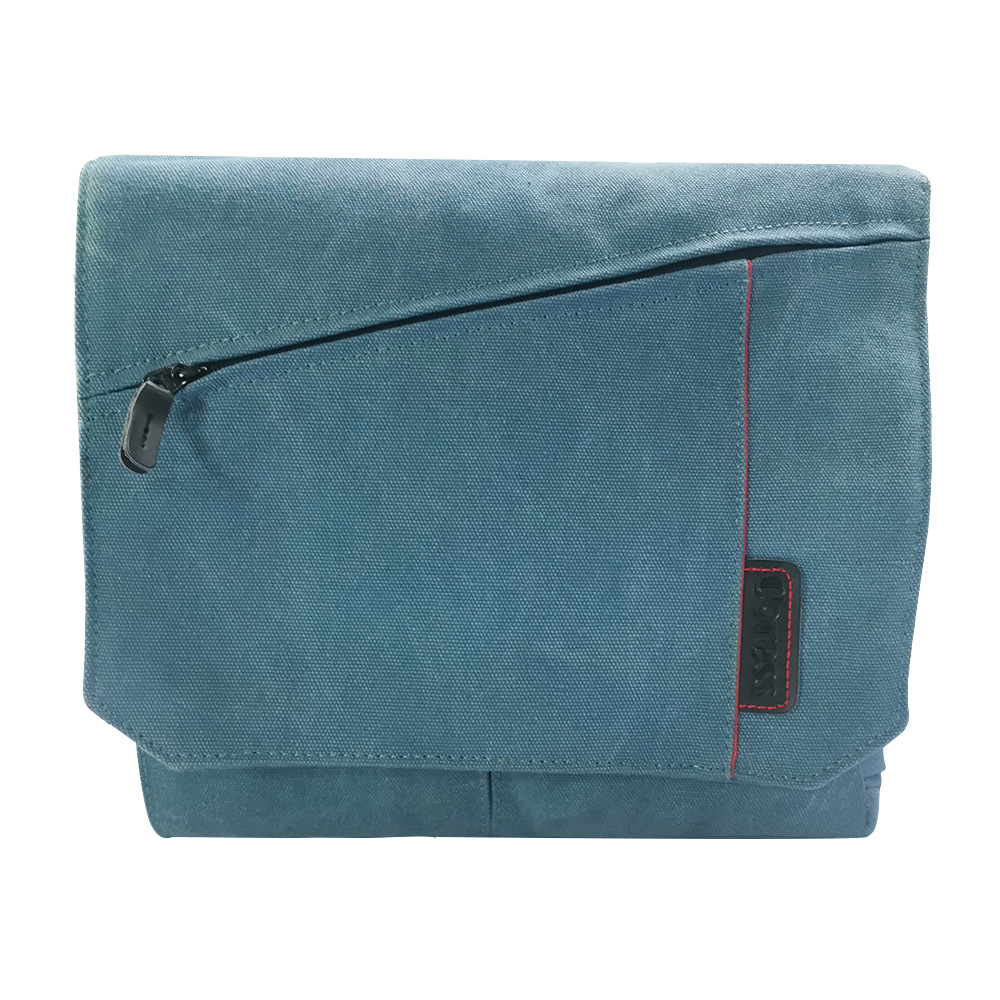 한국 스타일 유행 캔버스 어깨 카메라 가방 학생 대용량 방수 내마모성 SLR 마이크로 단일 사진 가방 크로스 바디 백