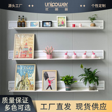 PVC塑料槽板墙板展示板单轨道凹槽板琴行乐器吉他墙装饰坑板