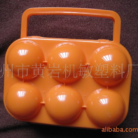 户外用品 野餐 防水防震防破碎6格便携鸡蛋盒 6格鸡蛋盒 塑料蛋盒