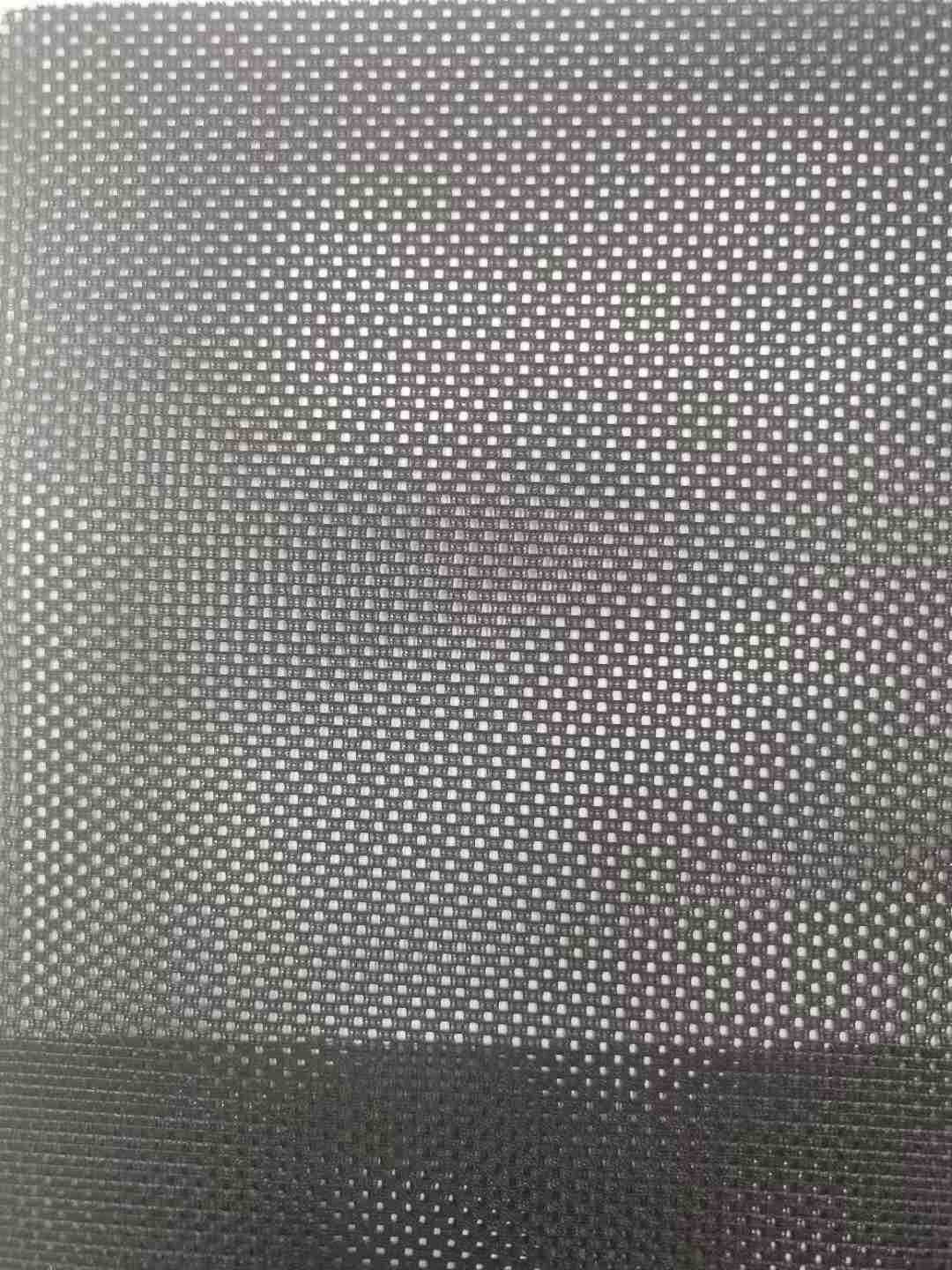 供应各种规格经编黑色汽车遮阳网布