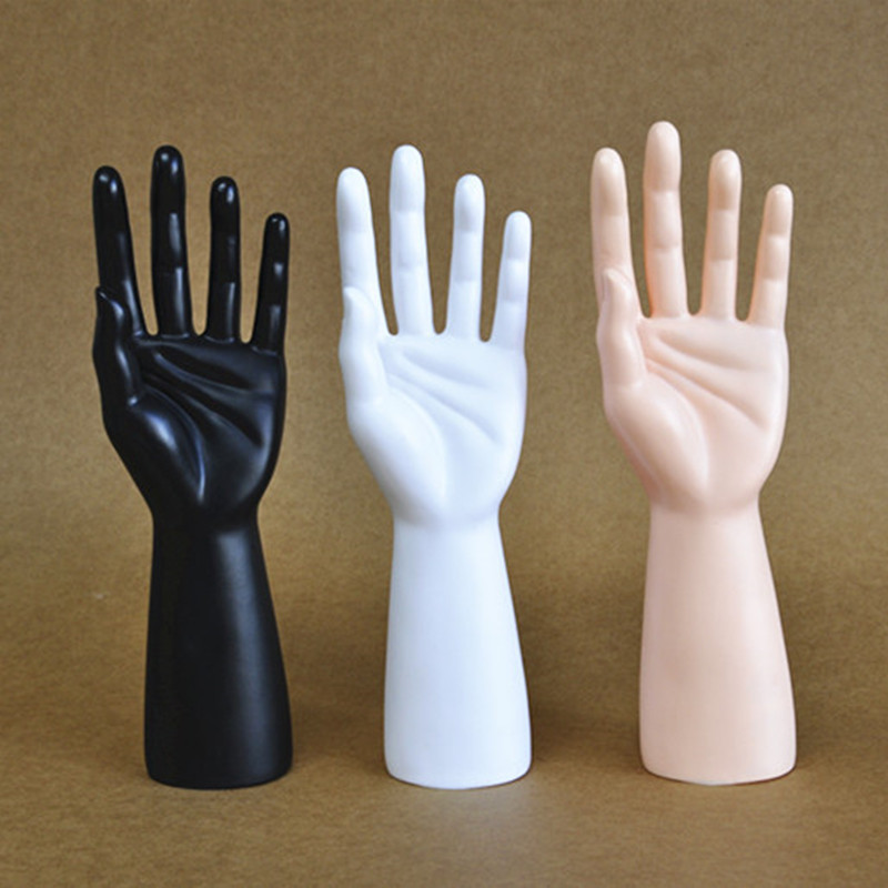 Simulated Male Hand Models, Left and Right Hand Models, Labor Protection Hand Models, Plastic Hand Model Props for Display