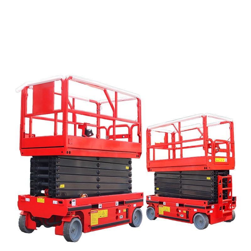 Plataforma de elevación hidráulica móvil de control remoto auto-caminando elevador hidráulico de fábrica de mantenimiento elevador de trabajo de ascenso