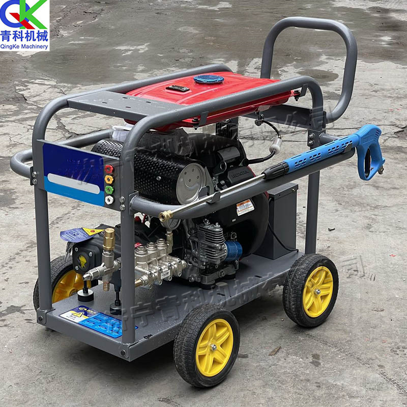 用水管道高压清洗机工矿企业排污管道清洁机冷凝器结垢物清理机