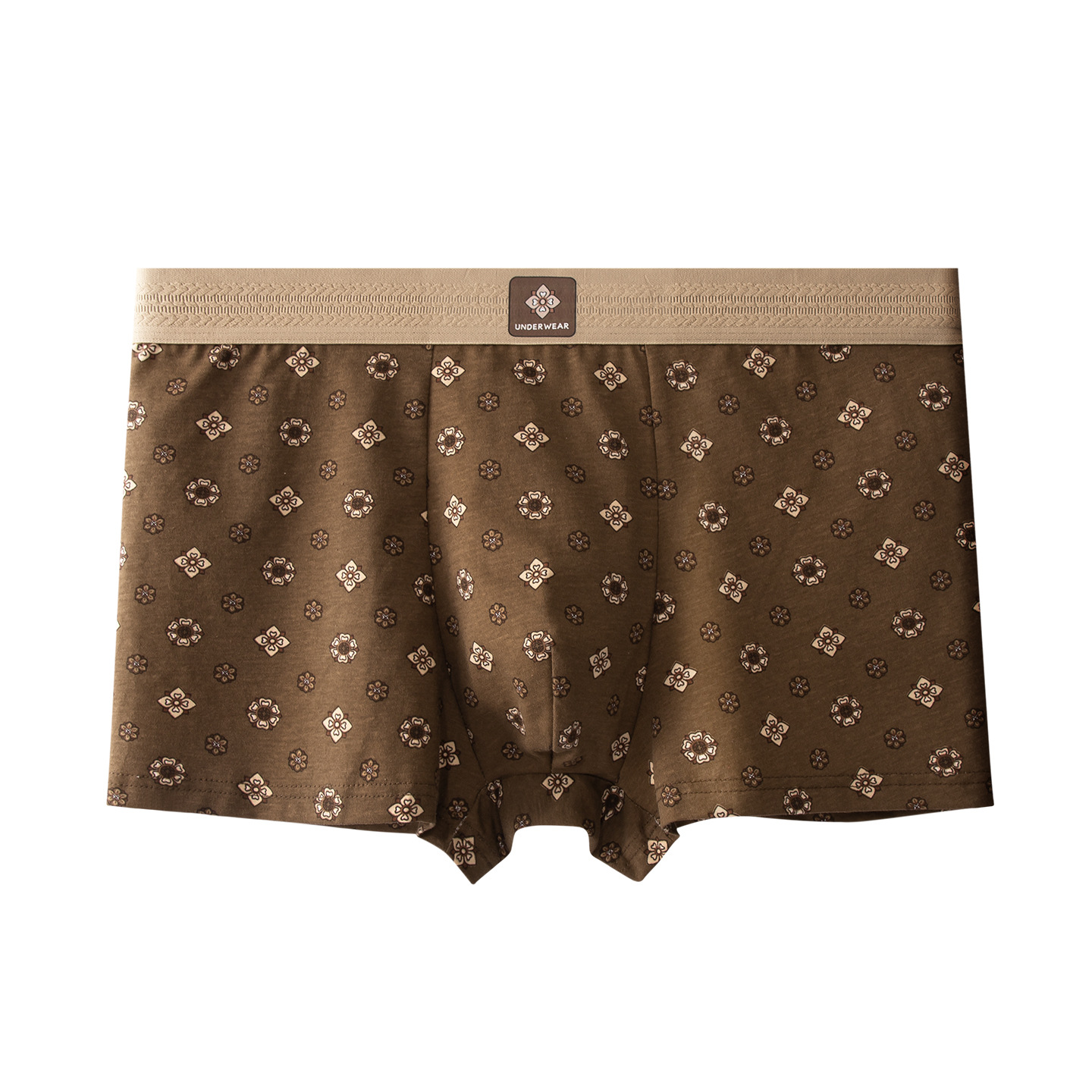 Otoño y invierno nuevas pantalones interiores de hombre impresión de algodón transpirable 10A cómodas pantalones deportivos de ángulo plano