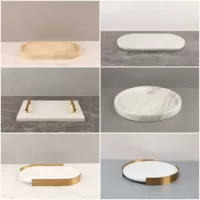 Modern organic marble aromatherapy, storage system, simple and elegant design