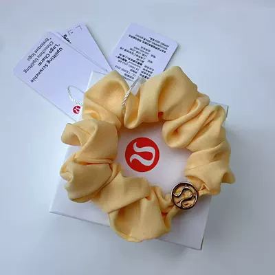 Saç üçün rezinlər – Ponytail Hair Tie Elastic - whd-hair-tie-yellow