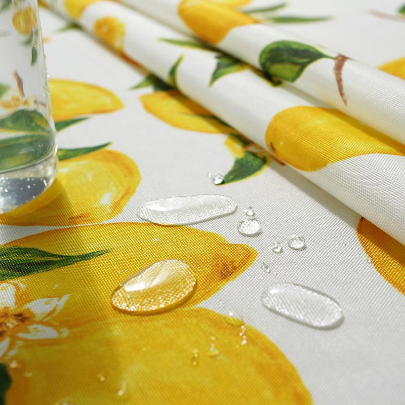 Cloth Dad Ins Style Lemon Printing Waterproof And Oil-proof Rectangular Tablecloth Coffee Table Placemat Kindergarten Tablecloth Cover display picture 7