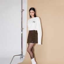 预售2023冬季新款手工迷你裙韩版修身气质简约时尚潮流通勤