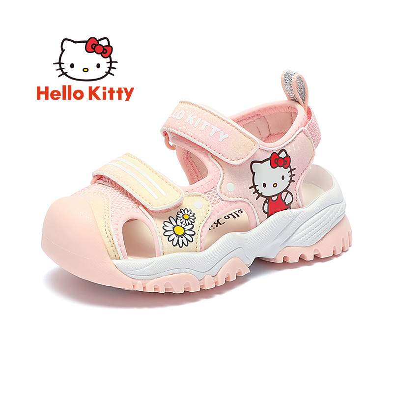 一件代发hellokitty女童凉鞋2021夏新款幼儿园运动凉鞋女宝沙滩鞋