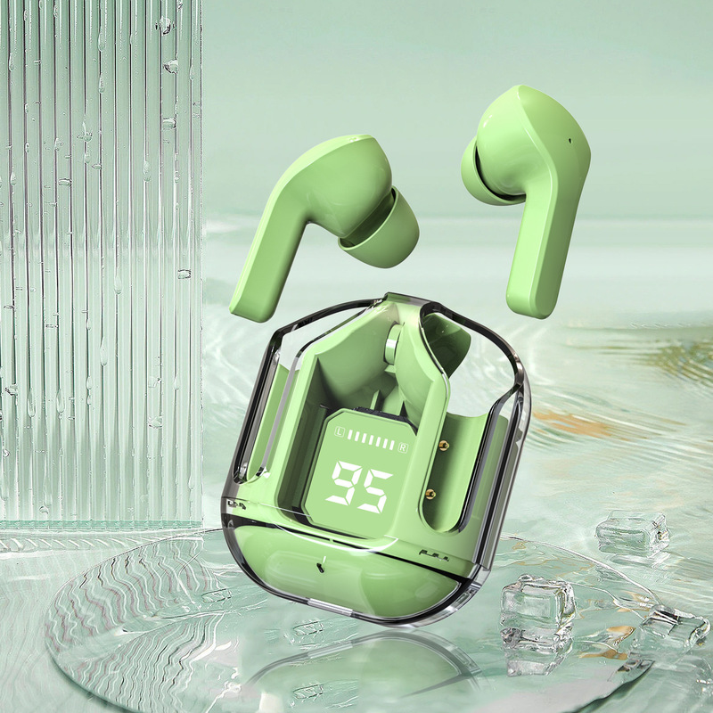 外国貿易専用air31透明モデル高音質入耳式運動デジタル表示無線bluetoothイヤホン源工場|undefined