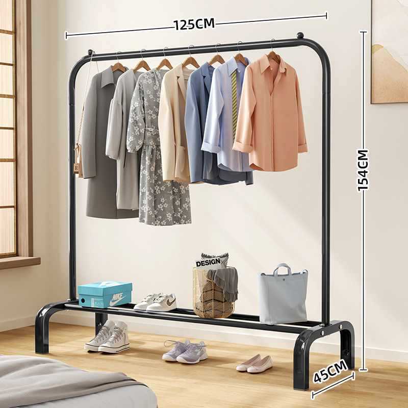 19MM 연장 125cm - 하단 이중 봉 - 블랙 ⚑