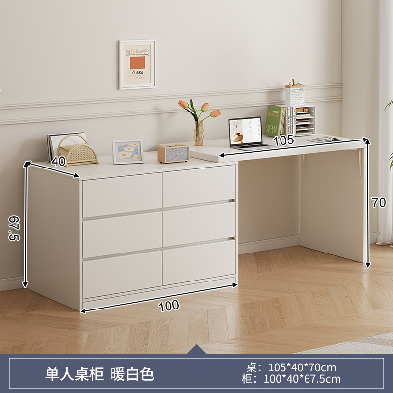 Tocador dormitorio simple moderno tocador escritorio de la computadora integrado escritorio doble estudiante ESTUDIO EN CASA MESA de maquillaje