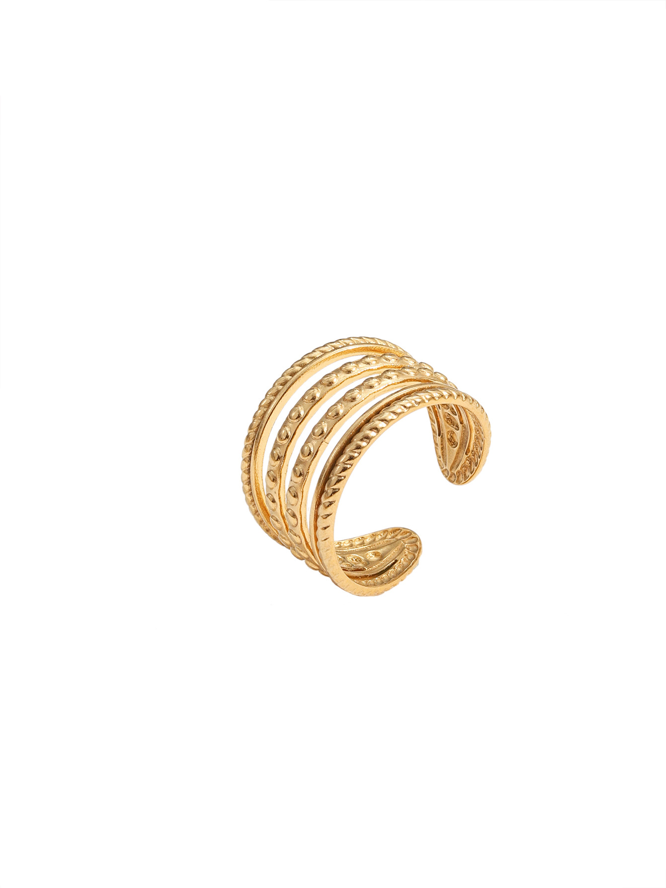 10g Weight Open Rings Classification Adjustable Ring Size 1 Piece Quantity Daily Occasion 304 Stainless Steel Material Smile Face, Snake, Bow Knot Pattern Women's Gender Retro Style Wholesale Jewelry Retro Smiley Face Snake Bow Knot 304 Stainless Steel Open Rings 11