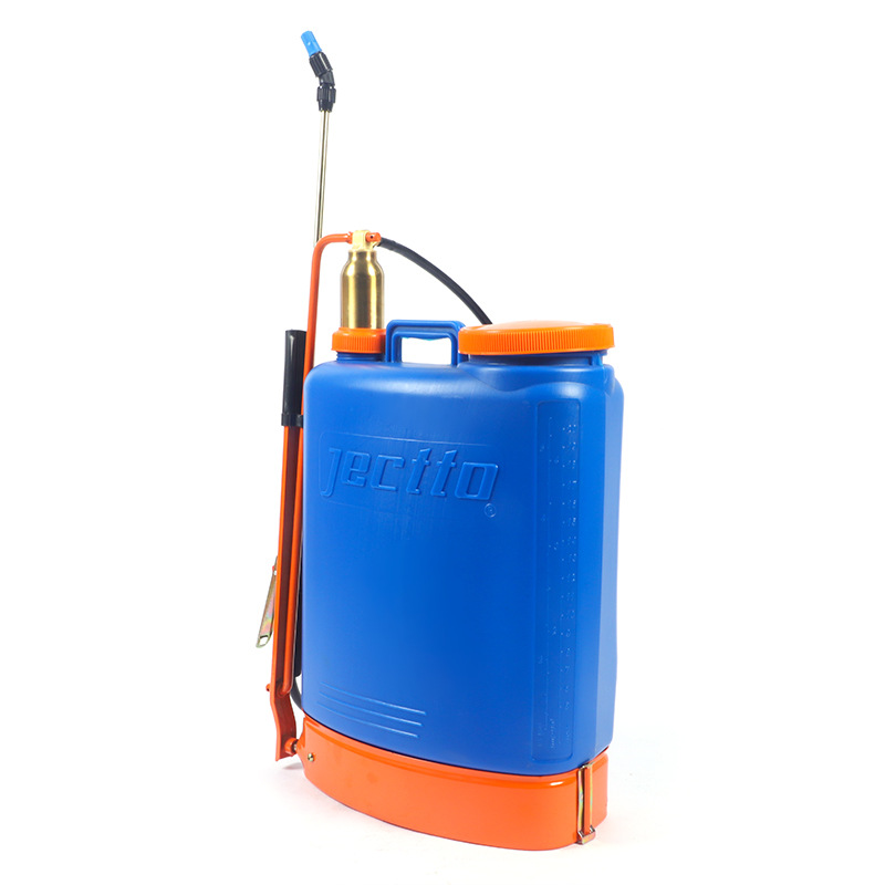 Bomba de cobre 20L rociador de mochila manual huerto de tierras de cultivo rociador de pesticidas de presión manual de alta eficiencia