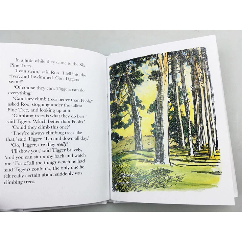 Английское оригинальное издание детской книги Winnie-The-POOH 30-томный набор обложка с твердой обложкой
