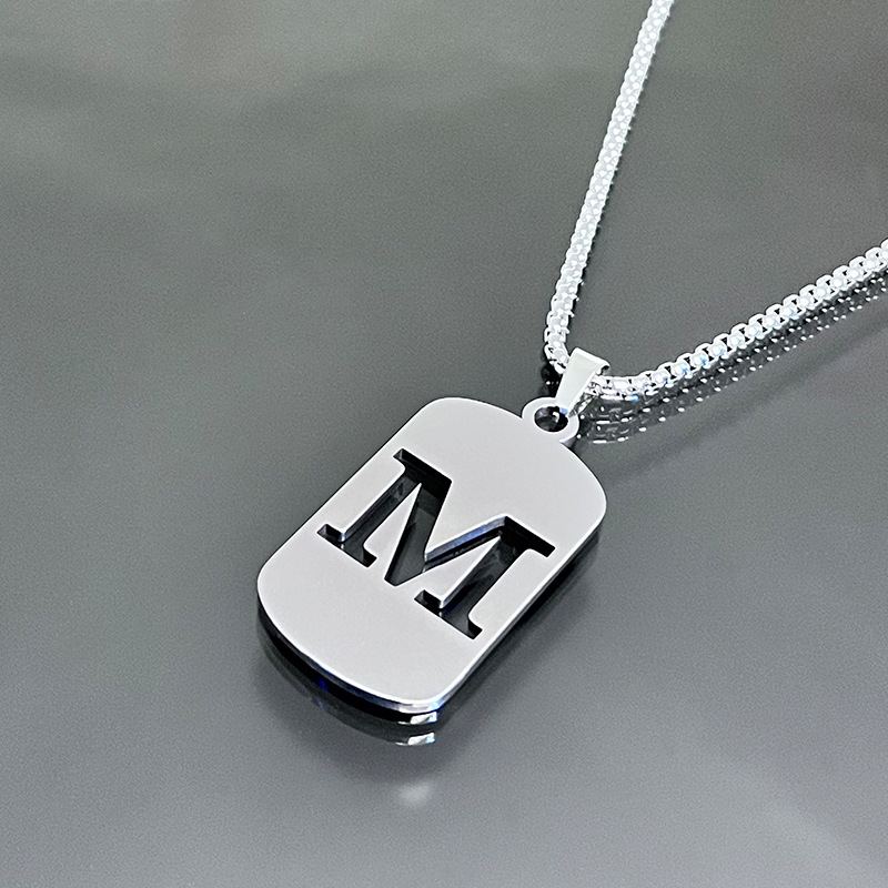 레터 목걸이【M】