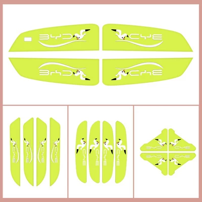 Protective Film, Exterior Modification — Qapı və bamper qoruyucu zolaqlar - green-door-bowl-handle-door-door-corner-16-piece-set