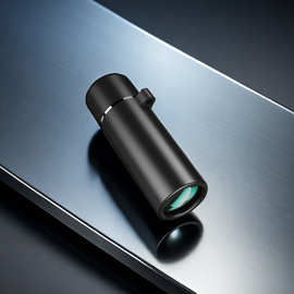 亚马逊8x倍户外高清铝合金单筒望远镜金属材质望远镜秀珍单筒小巧