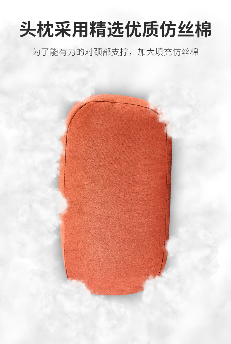 Suitable for Ideal Headrests, Suede I6I8L6L7L8L9Mega Car Neck Pillows, Auxiliary Soft Pillows, Driving Pillows