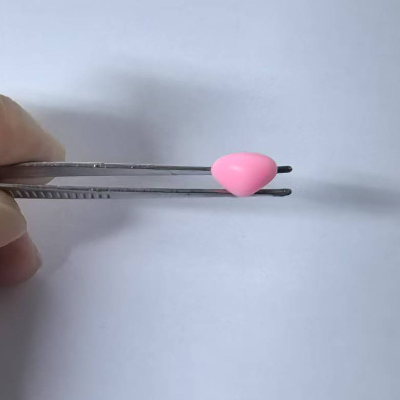 黒い三角鼻の猫の鼻のNOSEの直柄のスタンプは犬の口のぬいぐるみのおもちゃの部品をシミュレーションします。